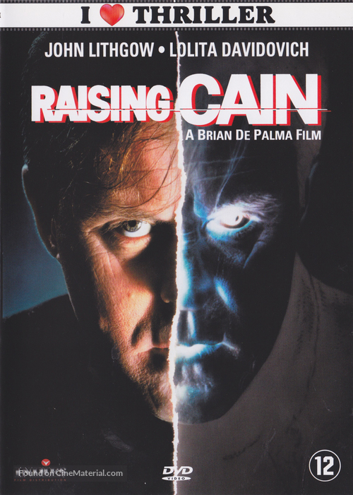 Raising Cain - Dutch DVD movie cover