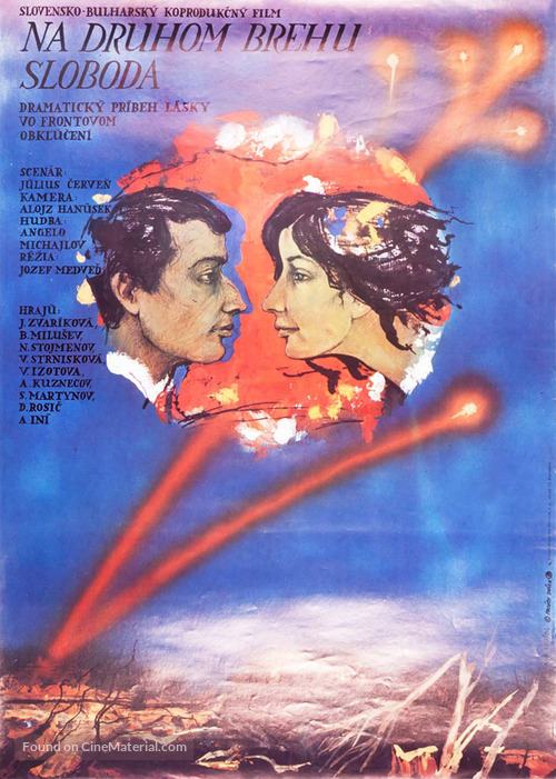 Na druhom brehu sloboda - Czech Movie Poster