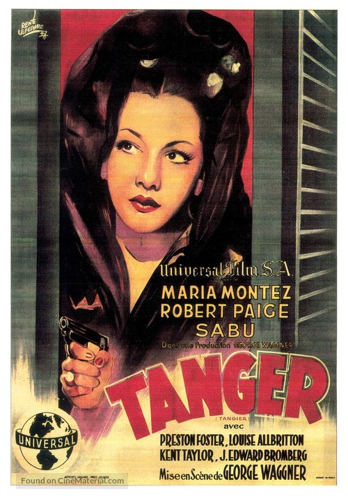 Tangier - French Movie Poster