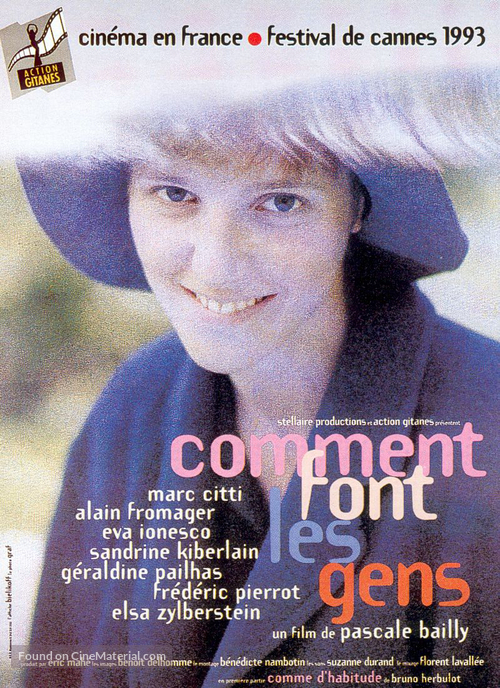 Comment font les gens - French Movie Poster