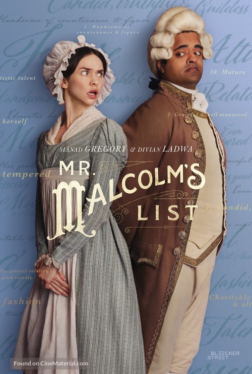 Mr. Malcolm&#039;s List - Movie Poster