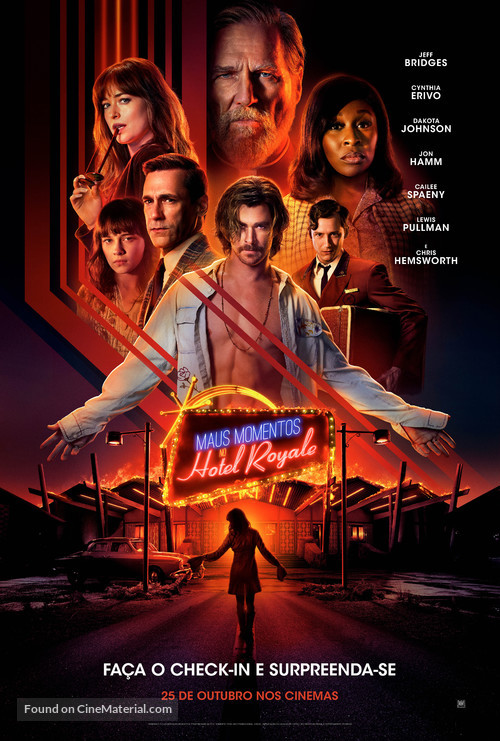 Bad Times at the El Royale - Brazilian Movie Poster