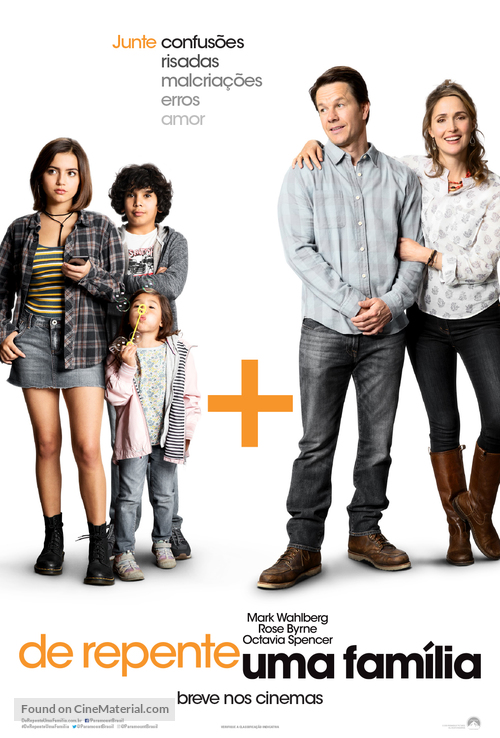 Instant Family - Brazilian Movie Poster