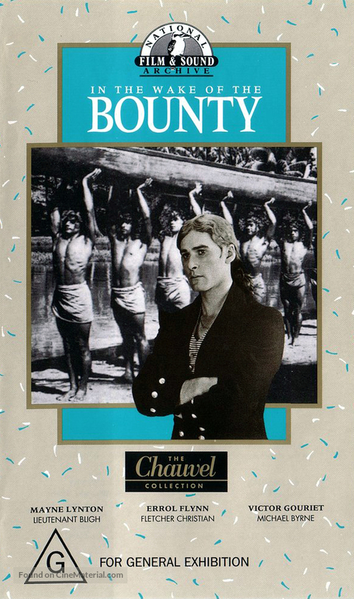 In the Wake of the Bounty - Australian VHS movie cover