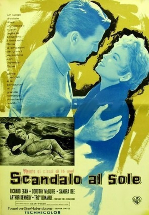 A Summer Place - Italian Movie Poster