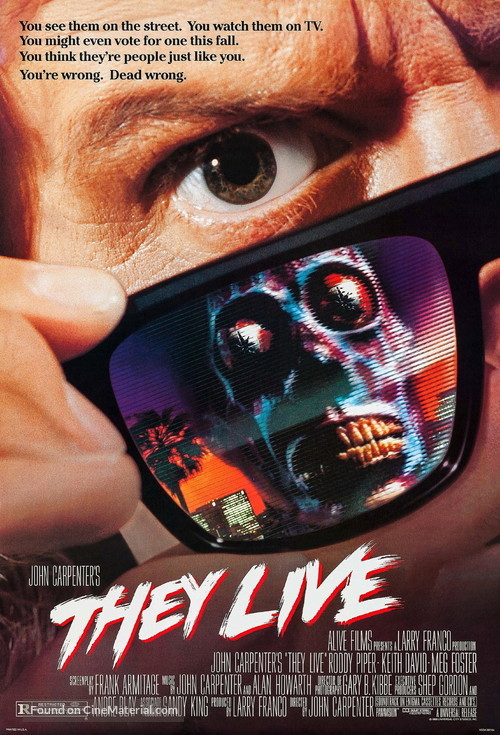 They Live - Movie Poster