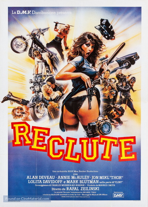 Recruits - Italian Movie Poster