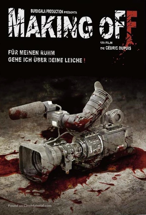 Making Off - German Blu-Ray movie cover