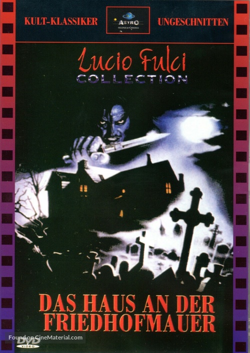 Quella villa accanto al cimitero - German DVD movie cover