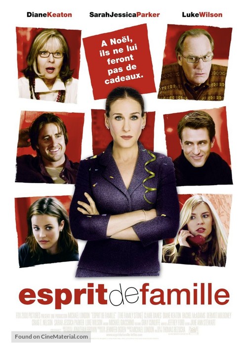 The Family Stone - French Movie Poster