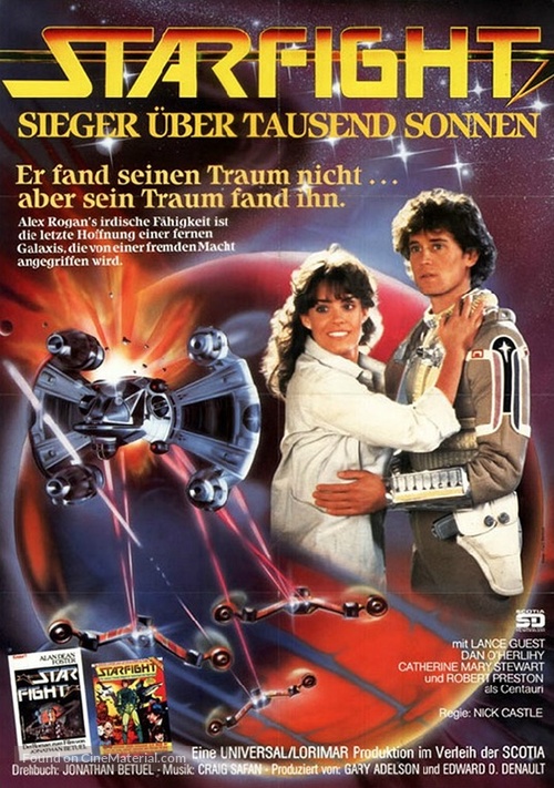 The Last Starfighter - German Movie Poster