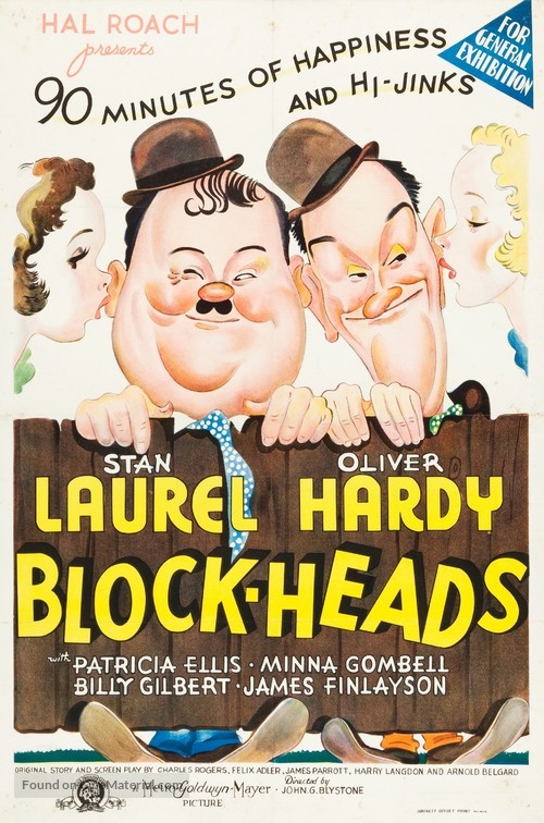 Block-Heads - Australian Movie Poster