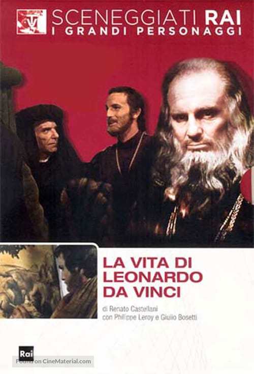 La vita di Leonardo Da Vinci - Italian Movie Cover