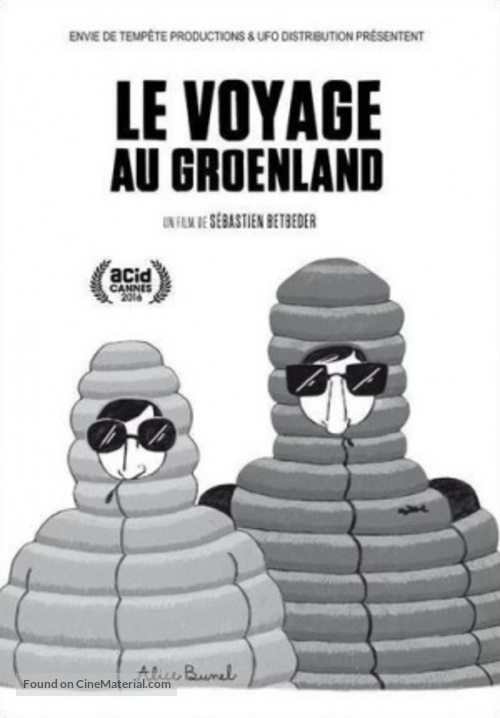 Le voyage au Groenland - French Movie Poster