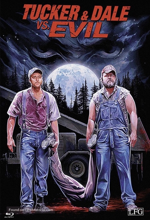 Tucker and Dale vs Evil - German Blu-Ray movie cover