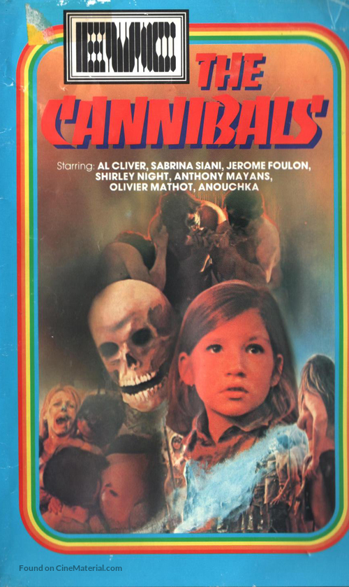 Mondo cannibale - Finnish VHS movie cover