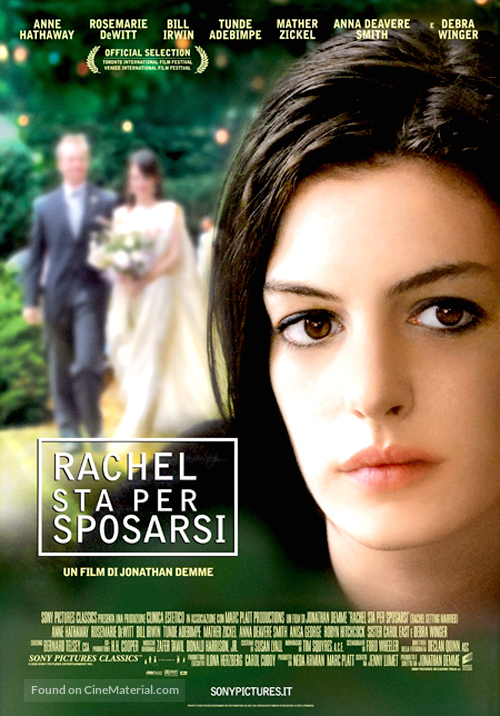 Rachel Getting Married - Italian Movie Poster