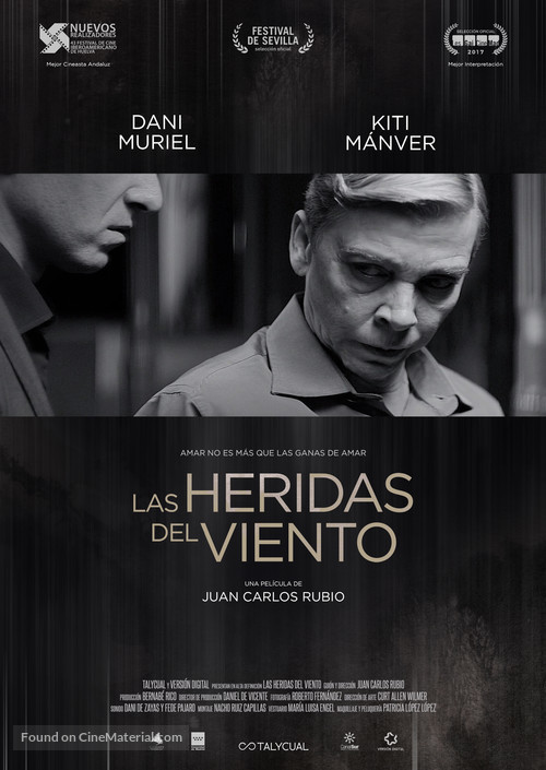 Las heridas del viento - Spanish Movie Poster