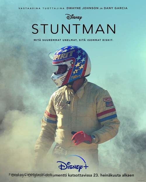 Stuntman - Finnish Movie Poster