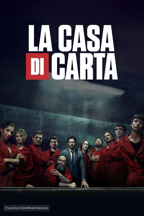 &quot;La casa de papel&quot; - Italian Movie Cover