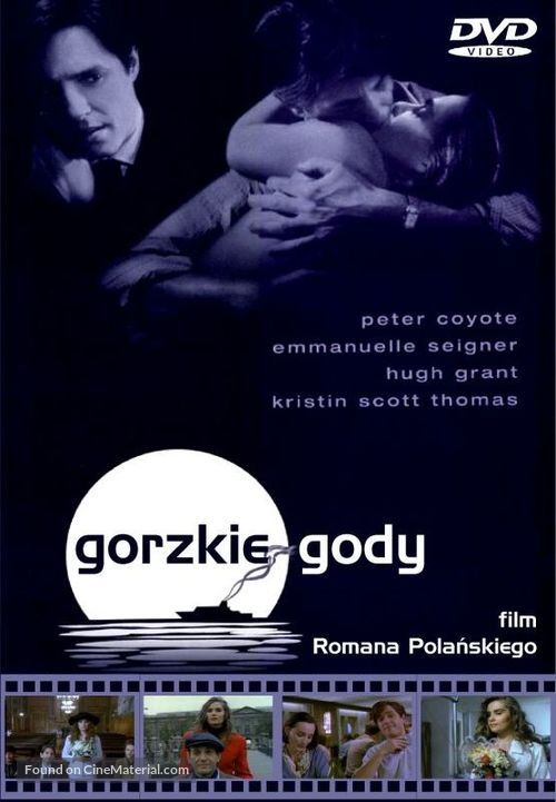Bitter Moon - Polish DVD movie cover