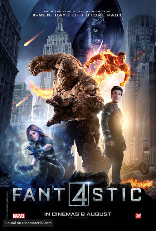 Fantastic Four - Malaysian Movie Poster