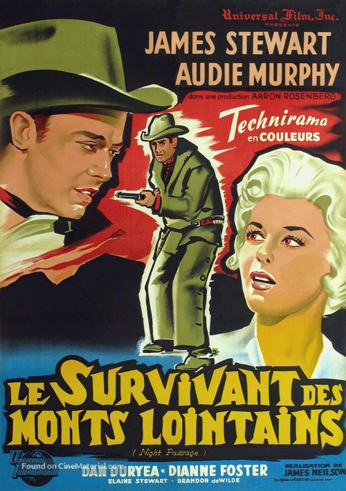 Night Passage - French Movie Poster