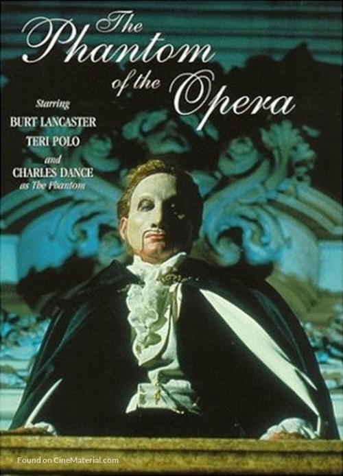 The Phantom of the Opera - DVD movie cover