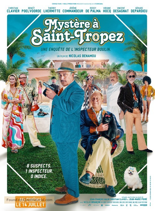 Myst&egrave;re &agrave; Saint-Tropez - French Movie Poster