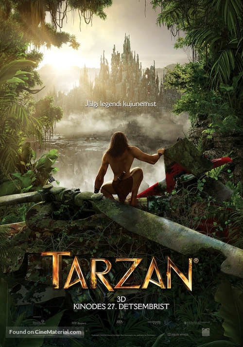 Tarzan - Estonian Movie Poster