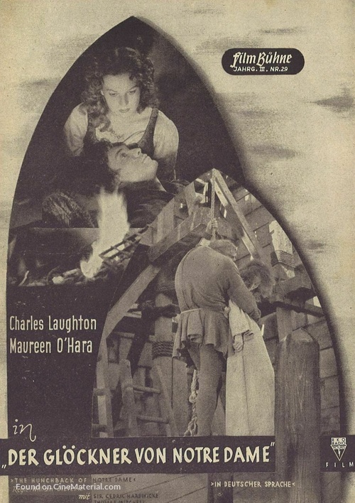 The Hunchback of Notre Dame - German poster