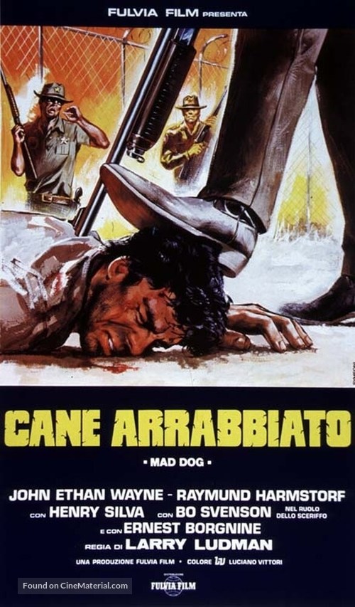 Cane arrabbiato - Italian Movie Poster