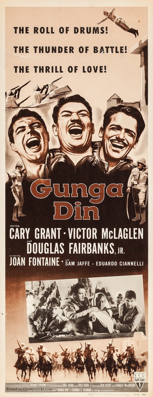 Gunga Din - Movie Poster