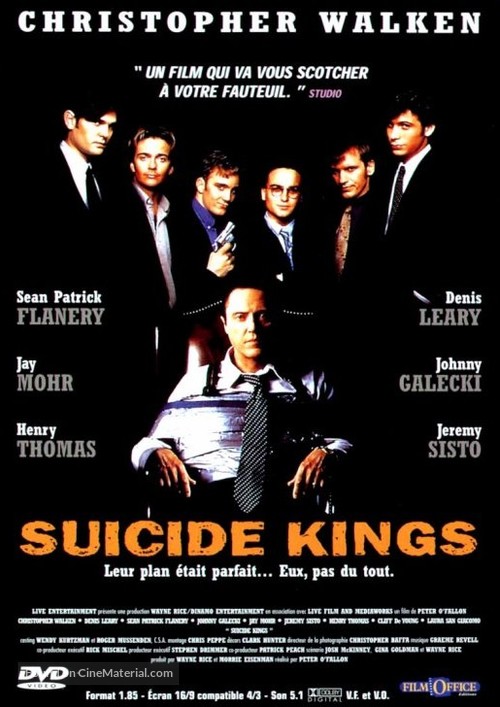 Suicide Kings - French DVD movie cover