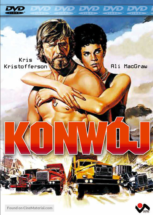 Convoy - Polish DVD movie cover