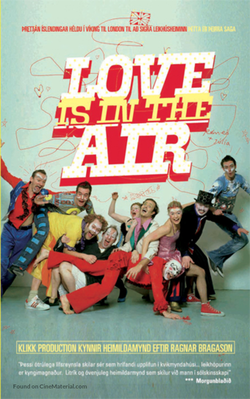 Love Is in the Air - Icelandic poster