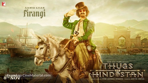 Thugs of Hindostan - Indian Movie Poster