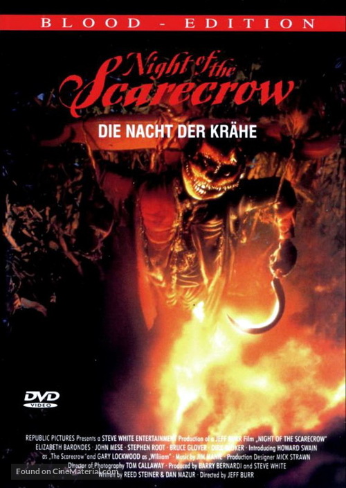 Night of the Scarecrow - German Movie Cover