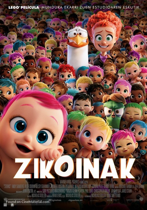 Storks - Spanish Movie Poster