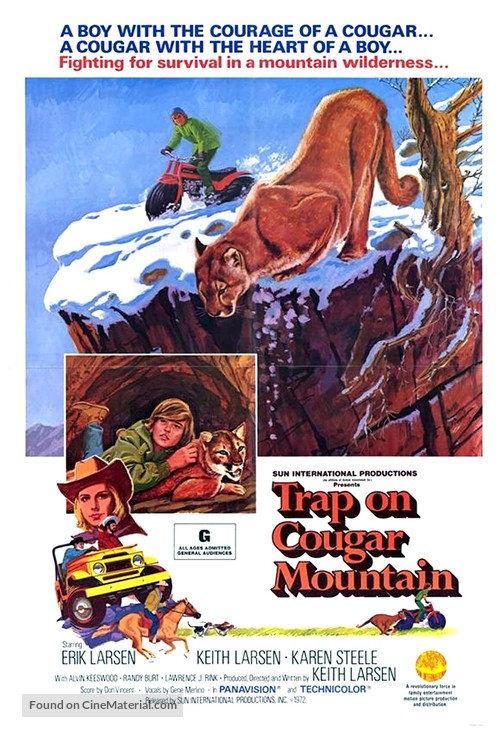 Trap on Cougar Mountain - Movie Poster