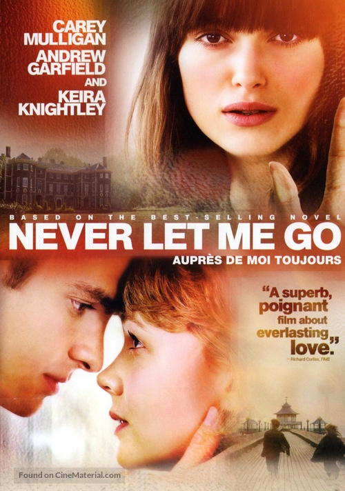 Never Let Me Go - Canadian DVD movie cover