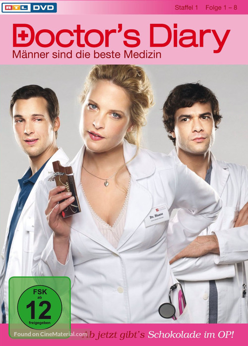 &quot;Doctor&#039;s Diary - M&auml;nner sind die beste Medizin&quot; - German DVD movie cover