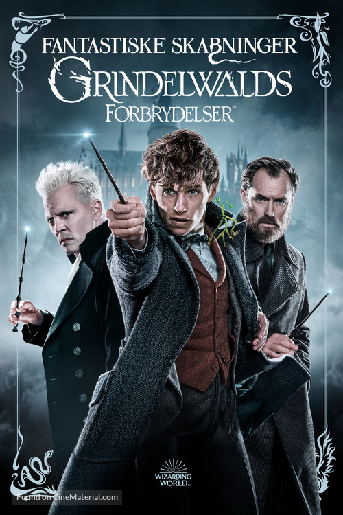 Fantastic Beasts: The Crimes of Grindelwald - Danish Movie Cover