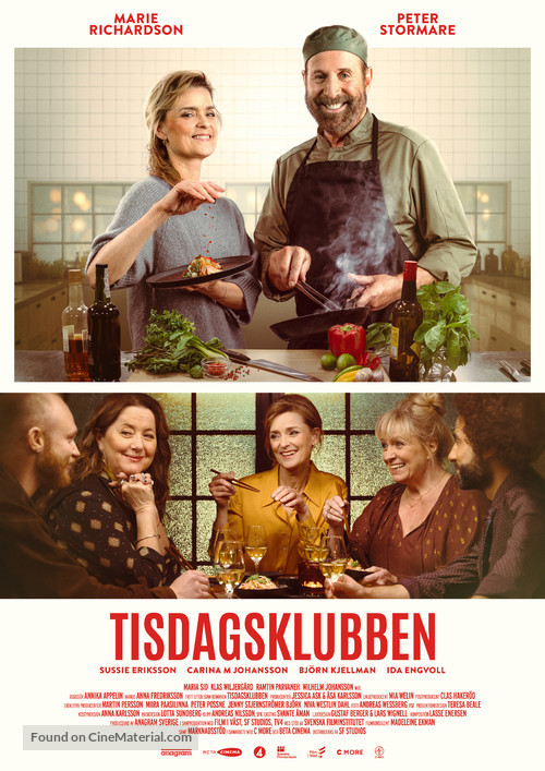 Tisdagsklubben - Swedish Movie Poster