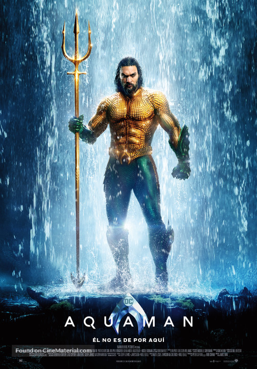 Aquaman - Spanish Movie Poster