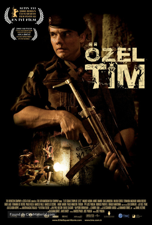 Tropa de Elite - Turkish Movie Poster