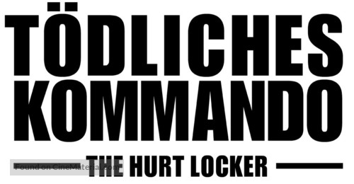 The Hurt Locker - German Logo