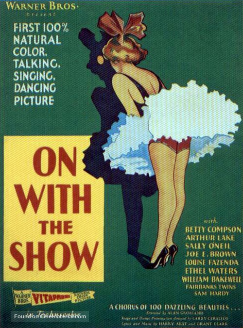 On with the Show! - Movie Poster