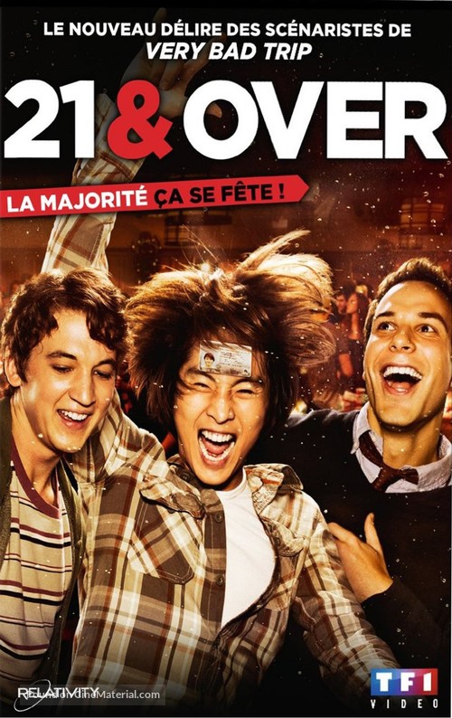 21 and Over - French DVD movie cover
