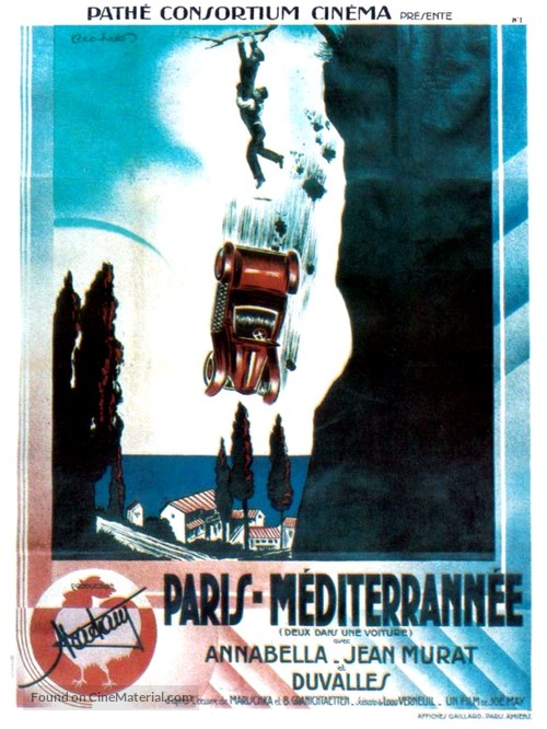 Paris-M&eacute;diterran&eacute;e - French Movie Poster